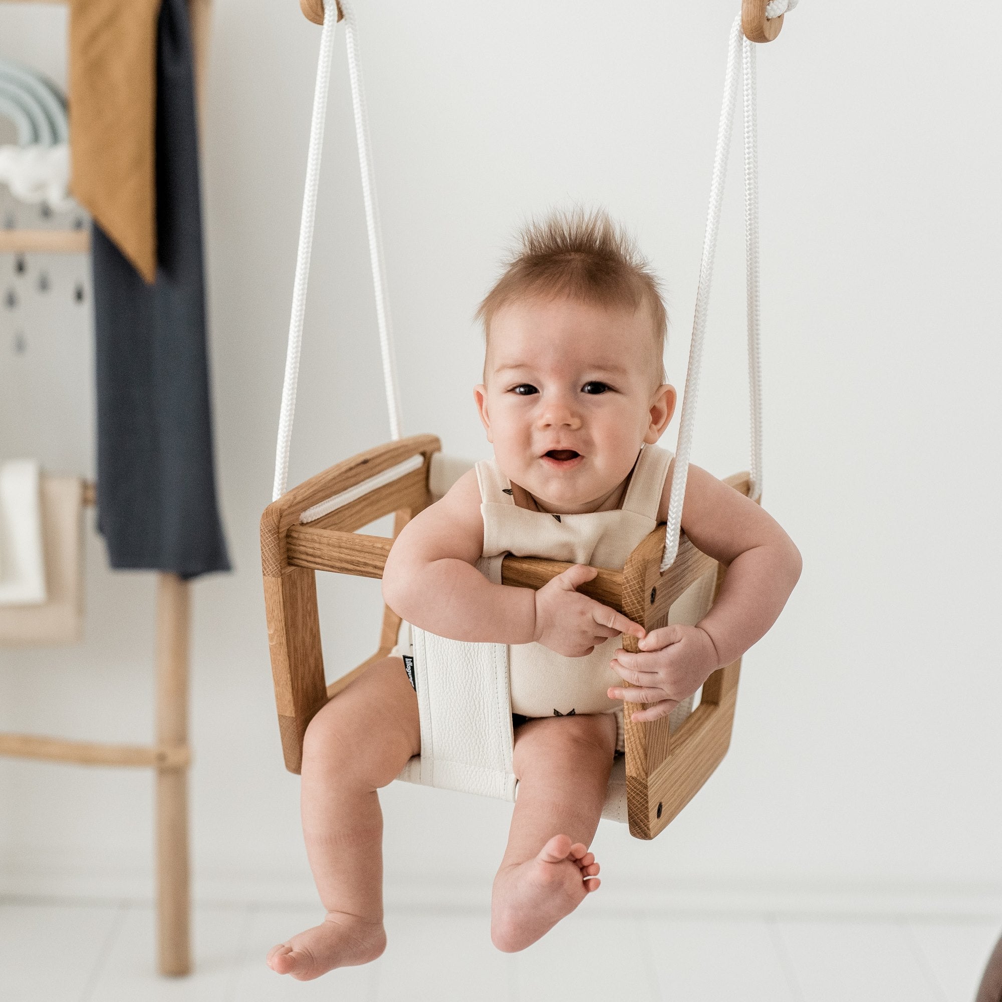 Toddler - Tammi - Valkoinen nahka